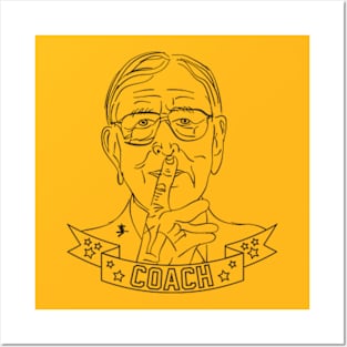 UCLA Coach John Wooden Posters and Art